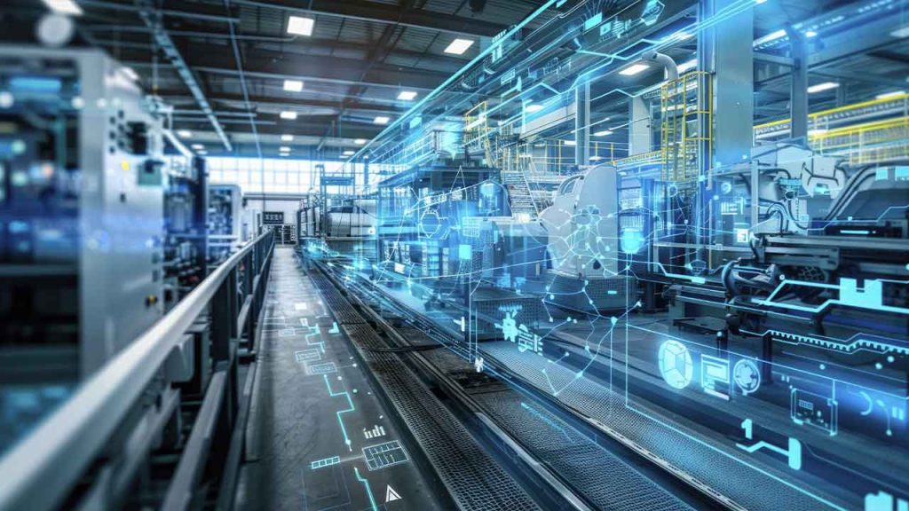 Industrial automation control room in UAE - PLC programming, SCADA systems, and VFD control panels for manufacturing and process industries